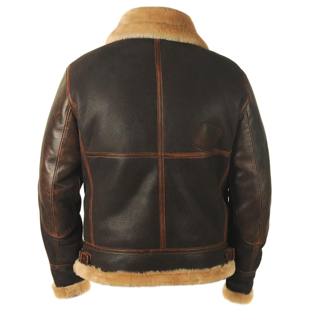 Kamil | Leather Pilot Jacket