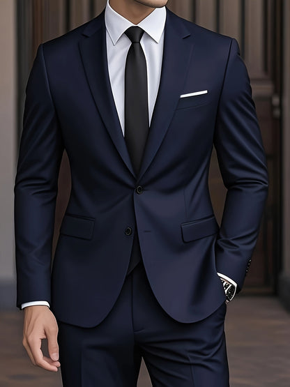 EliteGent™ 2-Piece Men's Suit Set