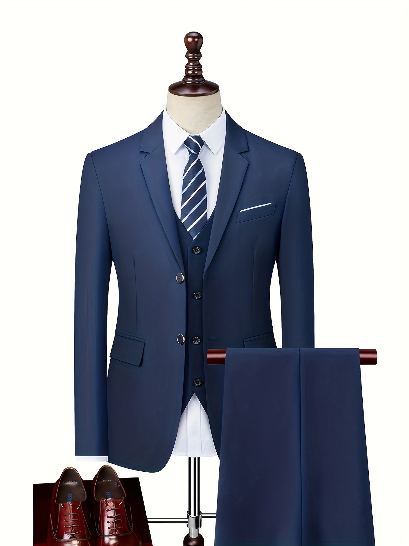 EliteGent™ 2-Piece Men's Suit Set