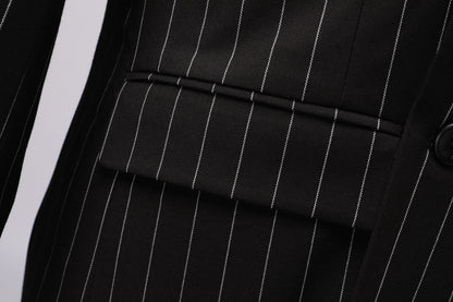 Double-Breasted Suit, Classic Formal Business Wear