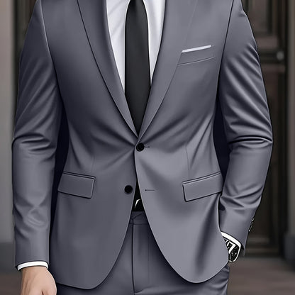 EliteGent™ 2-Piece Men's Suit Set