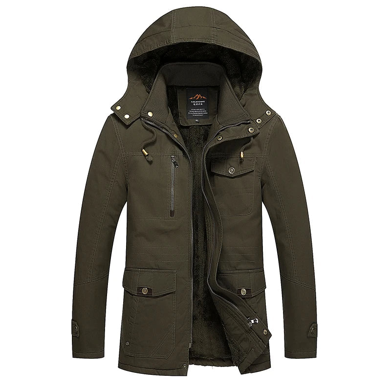 Elegant Cotton Padded Winter Jacket